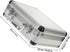 280x220x100mm Toolbox Kisangel Portable Aluminum Alloy Tool Storage Box with Password Lock, Mini Handheld Organizer