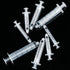 20 Pack 5ml Plastic Syringe, Luer Lock with Measurement, No Needle for Scientific Labs Liquid Measuring, 20pcs
