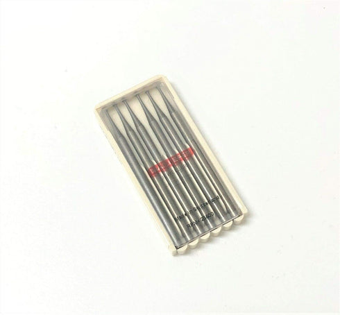 6 Setting 1.0mm HH Burs Knife Edge Cut Lentil PCS Bur Channel Swiss Made M@illefer
