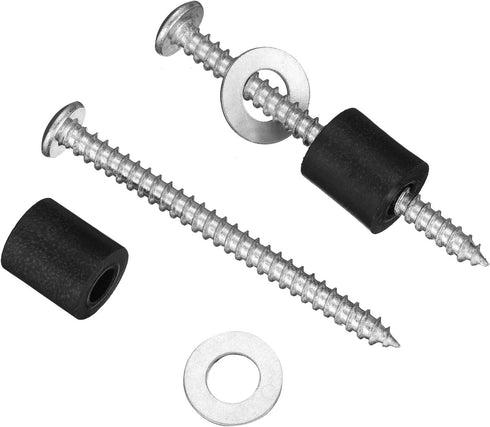 Pegboard Spacers Mounting Kit, Magnetic Pegboard with Screws, Spacers, Washers for 1/8-Inch and 1/4-Inch