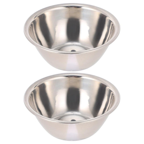 2pcs Stainless Steel Medical Surgical Bowls, Thickened Iodine Cups for Sponges and Dressings, Seamless Construction