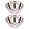 2pcs Stainless Steel Medical Surgical Bowls, Thickened Iodine Cups for Sponges and Dressings, Seamless Construction