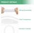 3/16"(5mm) 5/16"(8mm) 5ft(1.5M) M METERXITY Silicone Tubing, ID x OD Silicone Rubber Vacuum Tube, High Temp Water Air