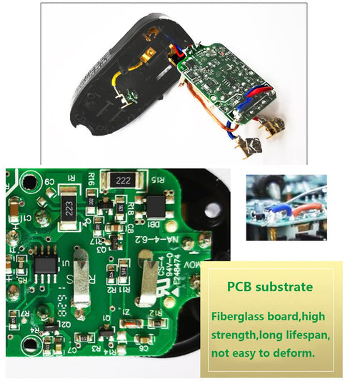 GutReise GFCI Replacement Plug Assembly, 15 Amp Ground Fault Circuit Interrupter, Manual Reset, 2-Prongs
