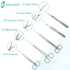 14 28 Suture Practice Kit for Medical Students, Large Silicone Pad Pre-Cut Wounds, Supplies for Vet/Nursing Students