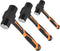 JOIKIT 3 PCS 2lbs 3lbs 4lbs Sledge Hammer Set, Drilling Crack Hammer