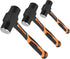 JOIKIT 3 PCS 2lbs 3lbs 4lbs Sledge Hammer Set, Drilling Crack Hammer