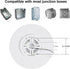 3000K/4000K/5000K Flush Mount led Ceiling Light Fixture Selectable,Modern Ceiling Lights for Bedroom Children's Kids