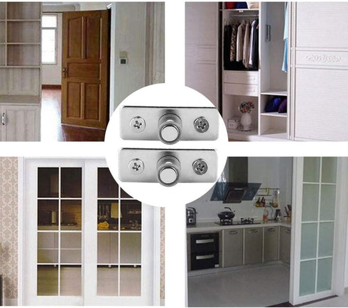 2 Pcs Roller - High Hardness Stainless Steel Barn Door Roller for Sliding Door Hardware Accessories