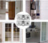 2 Pcs Roller - High Hardness Stainless Steel Barn Door Roller for Sliding Door Hardware Accessories