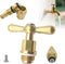 Dtructiew PK1100 Brass Faucet Stem & Bonnet Replacement Kit for Arrowhead Hose Bibs,