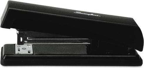 Swingline Compact Desk Stapler, Black, Pre Packed with 1000 Staples (S7078911P)