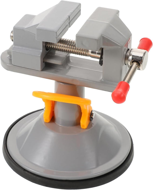 POPETPOP Professional Rotating Clamp Table Vise Durable Vise for Woodworking Metalworking and