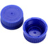 Yopay 10 Pack Media Storage Bottles with GL45 Blue Screw Cap, 250ml Reusable Glass Bottle for Labs or Home Use