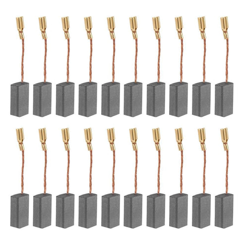20pcs Replacement Carbon Brushes, Great Conductive Motor Carbon Brushes for Electric Motor Drill, 5x8x16mm