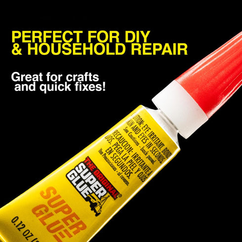 Super Glue 15187, Clear, Pack of 12