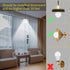 Bulbs, 12W (100-Watt E26 Bulb Closet(Cold 2 Pack) Aukora Motion Sensor Light Equivalent) Motion Activated Dusk to Dawn