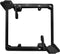 BestMounts - 1 Pack Low Voltage Mounting Brackets 2 Gang for Drywall Outlet Cable Pass Through Wall Plates