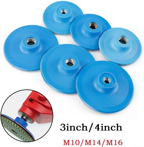 Floweringbeter 34inch (4inch M10) Sanding Disc Backing Pad Suitable for Use with Buffing and Polishing Pads Featuring