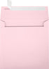 LUXPaper Candy Pink Square Invitation Envelopes | Peel & Press | 5 1/4" x 5 1/4" | 50 Qty | 80lb. Text