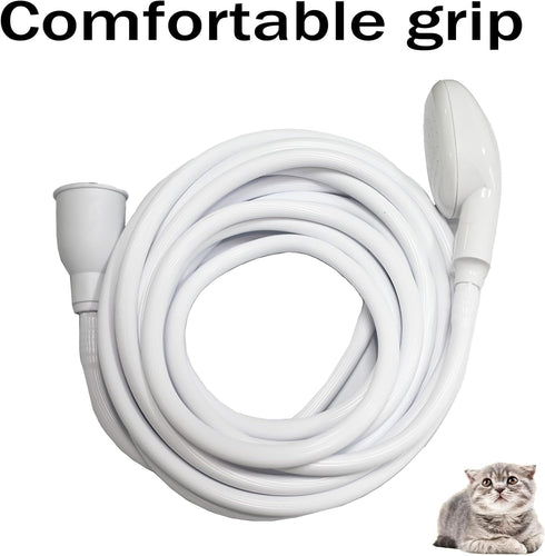 Dakexiong 5m/16.4ft Portable Sink Hose Faucet Sprayer Sink Spray Rubber Hose Shampoo Sprayer Handheld Faucet Shower
