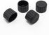 PINE & LINEN 4pcs Home/Office(1-1/2inch,38mm) Black Non-Slip Chair Leg Caps,Rubber Round Chair Leg Protectors