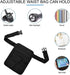 FAURAPMNG 2 Server Apron Bag, Restaurant Server Waist Money Pouch Bag, Restaurant Bar Apron Bag with Adjustable Belt