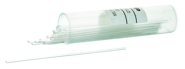EISCO Labs 4-Inch Borosilicate Glass Capillary Melting Tubes - Pack of 100 for Laboratory Use