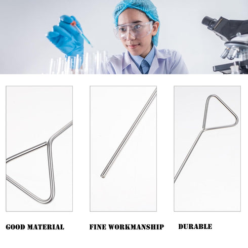 Petri Dish Set: Stainless Steel Cell Spreading for Laboratory Supplies, 4 pcs, Wide 4cm/1.6inch