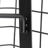 40 Pack Gridwall Hooks - 4 Inch Metal Slat Wall Hanging Display Hooks for Organization, Black Gridwall Accessories