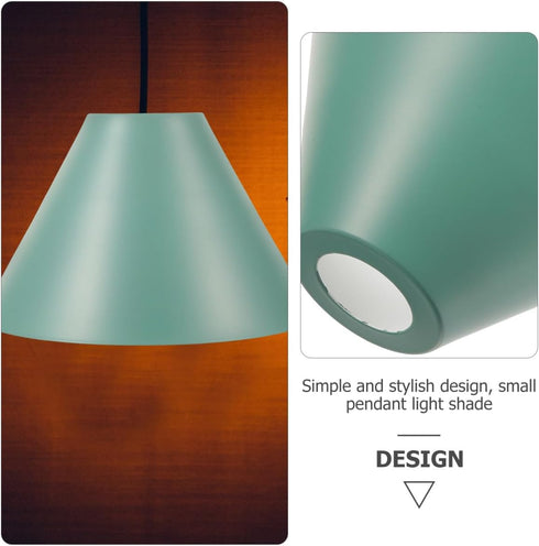 7.87X7.87X4.72In Angoily Small Metal Pendant Lamp Shade Wrought Iron Lampshade for Kitchen Dining Living Room