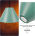 7.87X7.87X4.72In Angoily Small Metal Pendant Lamp Shade Wrought Iron Lampshade for Kitchen Dining Living Room