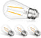 addlon LED Replacement Bulbs, 2W S14, 4 Pack, Waterproof E26 Screw Base for Outdoor LED String Lights