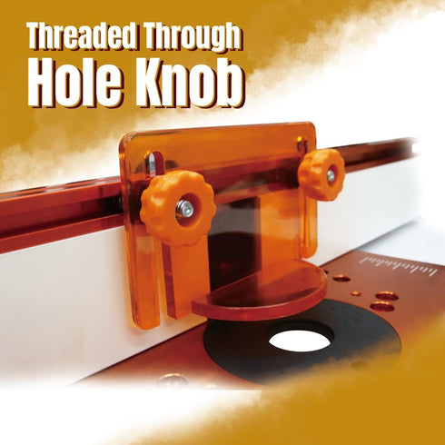 O'SKOOL T-Track Knob Kit with 5/16-18 Knobs, T-Bolts, and Washers for Woodworking Jigs and Fixtures, 10 Pack