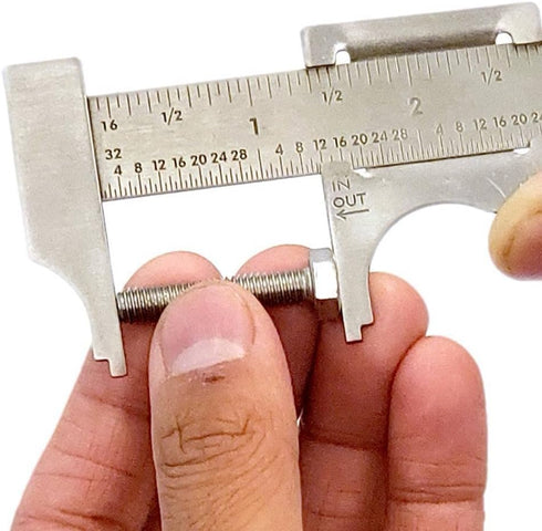 General Tools Slide Caliper #729, 0 to 4-Inch Range, Inside and Outside Measurement