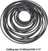 BOGEEL 20Pcs 1X1mm Silicone Rubber Band Pulley Transmission Engine Round Beslts Tape Toy Module Car Motor Stretch