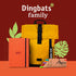 Dingbats* Wildlife Ruled Journal A5, Vegan Leather Hard Cover, Ideal for Work, Travel, Pocket, Elastic Closure