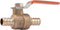 SharkBite 1/2 Inch Crimp Ball Valve, Brass Plumbing Fitting for PEX Pipe, PE-RT, 22461LFA