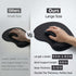 JYWYBF 9.5 8.3 Ergonomic Mouse Pad with Wrist Rest, Gel Wrist Support Mousepad, Pain Relief Laptop Computer Mouse Pad