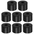 8pcs Rubber Spacer, 1.57 Inch OD, 0.47 Inch ID, 1.2 Inch Thick Neoprene Round Anti Vibration Isolation Pads, Black, for