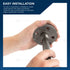 1/2 Inch Black Nipple Pipe, Ideal for Building Industrial Furniture and Shelves, Purchase the Length You Need