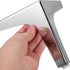 4pcs 13cm KALLORY Metal Furniture Support Feet Triangle Sofa Legs Cabinet Replacement Legs for Coffee Table Bathroom