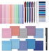 Mr. Pen Aesthetic Book Annotation Kit, 38 pcs, Highlighters, Gel Pens, Transparent Sticky Notes, Annotation Sticky Tabs