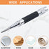2-Piece Automatic Center Punch, 5 inch Spring Loaded Center Hole Punch Tool for Metal Wood Glass Plastic.