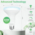 6 Pack BR30 Bulb, Dimmable Bulbs CRI80 7W 65W 5000K 650 15000 E26 Bulb, DEGNJU LED Recessed Light Indoor Flood Light