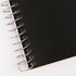 Five Star Spiral Notebook, 1 Subject, 80 Sheets, College Ruled Paper, Personal Size, Black, 7" x 4-3/8"