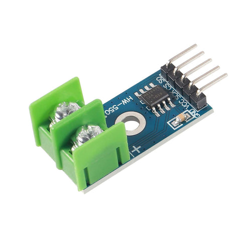 DC 3-5V MAX6675 Module + K Type Thermocouple Temperature Sensor Set, Compatible with Raspberry Pi Arduino
