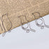 Folder Binder 60pcs Animal Note Documents, Shaped Page Binder, Bird Office Ticket, Decorative Metal Clips