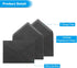 PATIKIL 5x7 Envelopes, 100Pcs A7 Size Gummed V Flap for Greeting Cards, Black