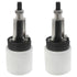 LoveIysp Lovelysp 2PCS 250W-250V White E26 Universal Ceramic lamp Holder Lamp Switch Replacement